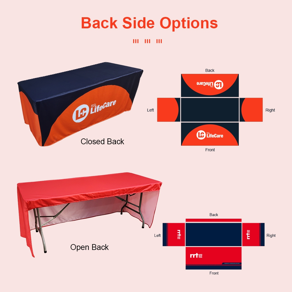 8ft Fitted Table Cover