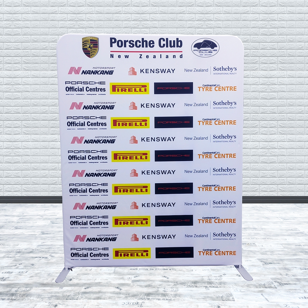 Straight Media Wall