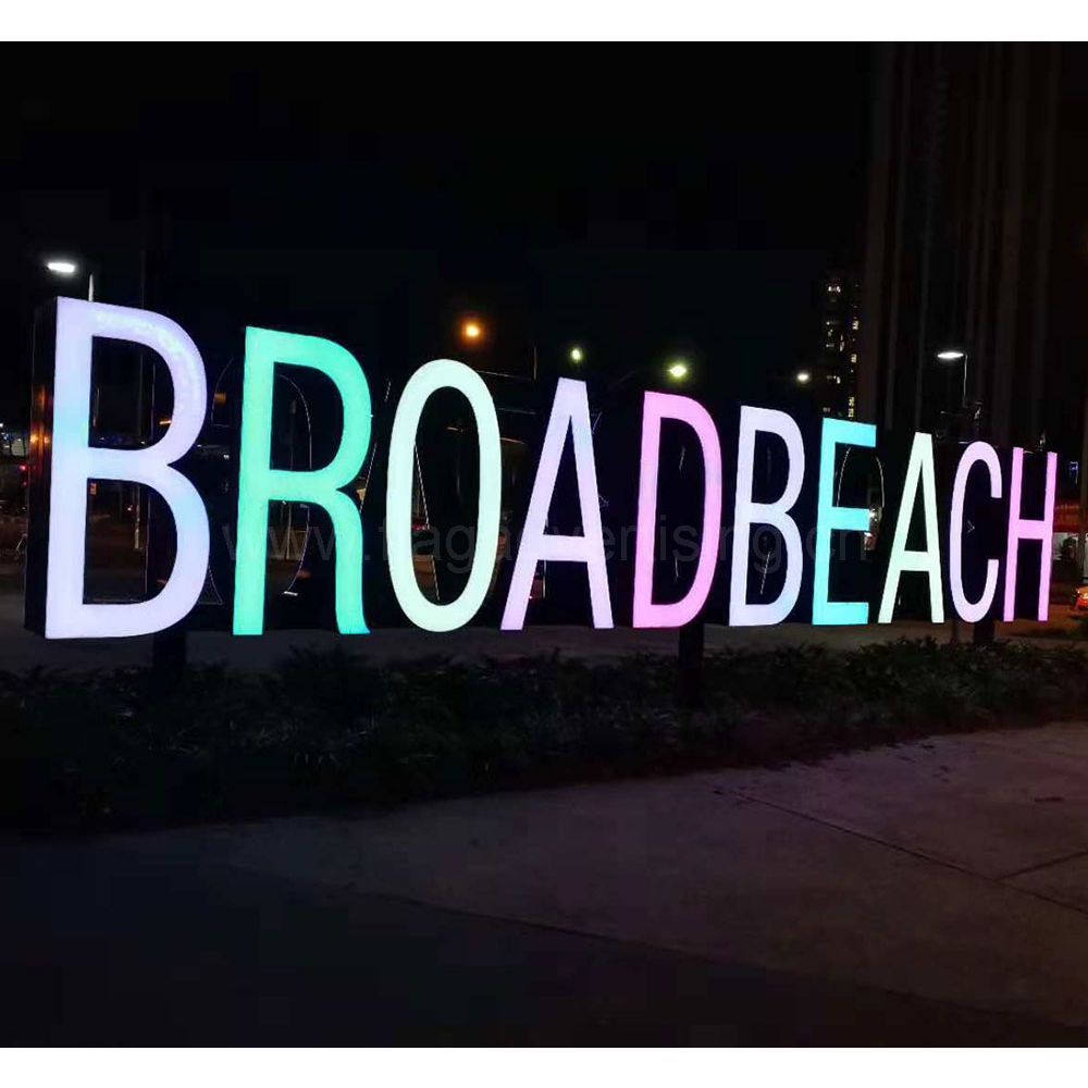 Front Illuminate Stainless Steel Fabricate LED Channel Letters