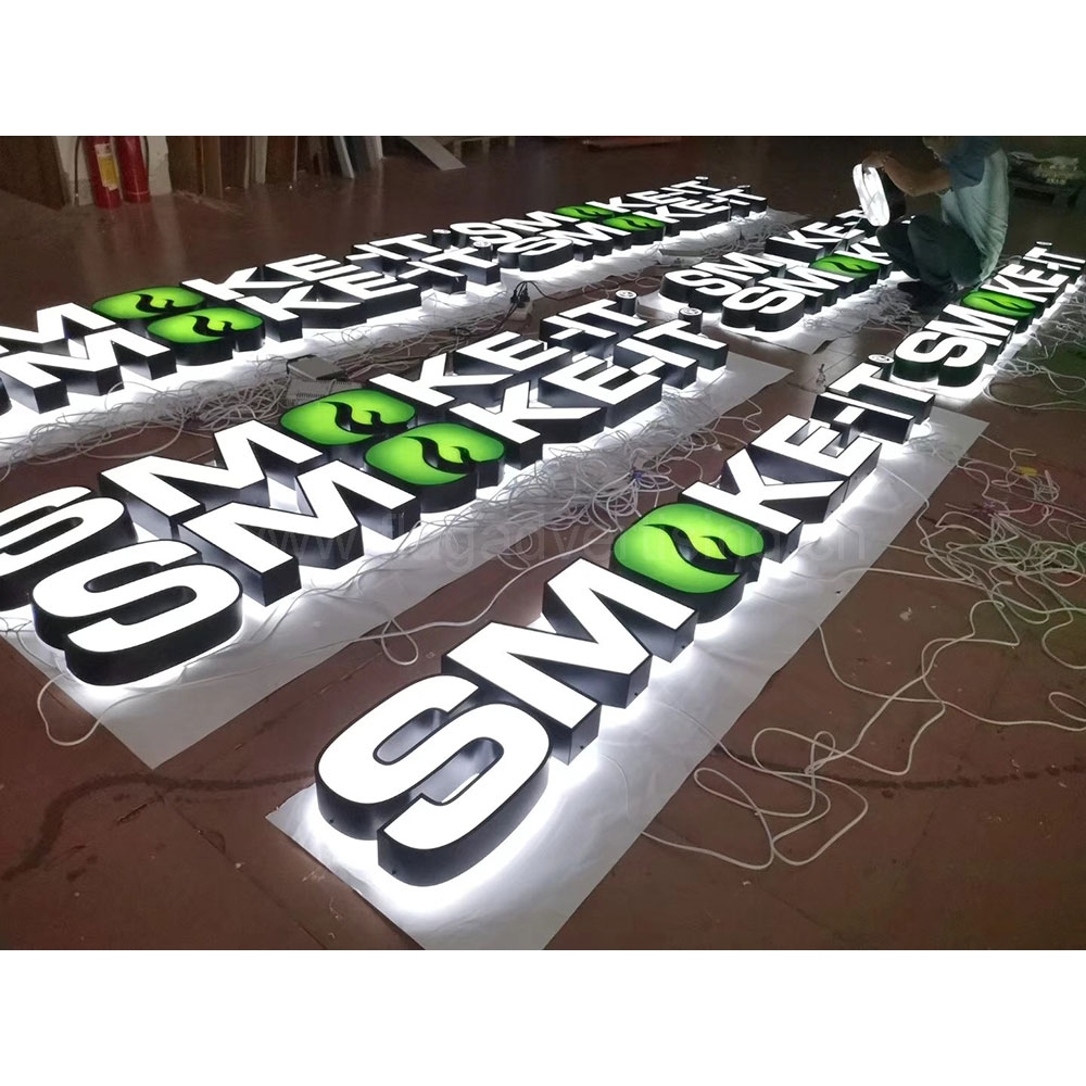 Front Illuminate Stainless Steel Fabricate LED Channel Letters