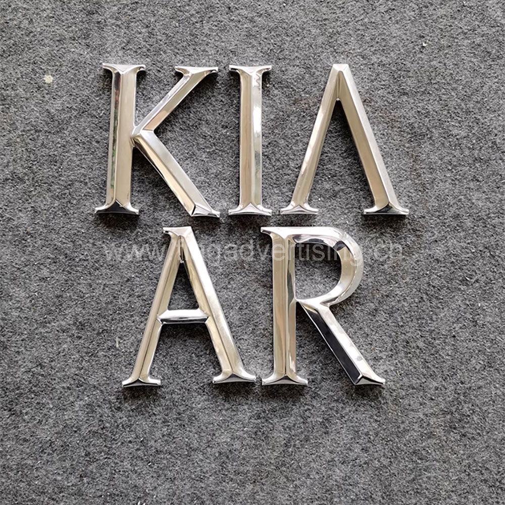 Stainless Steel Non-illuminated Laser Cut Letters