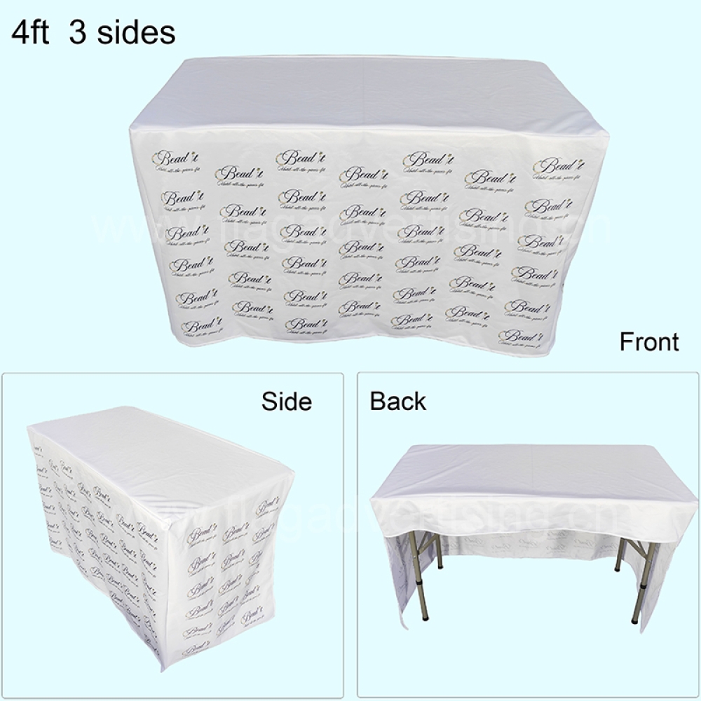 4ft Fitted Table Cover
