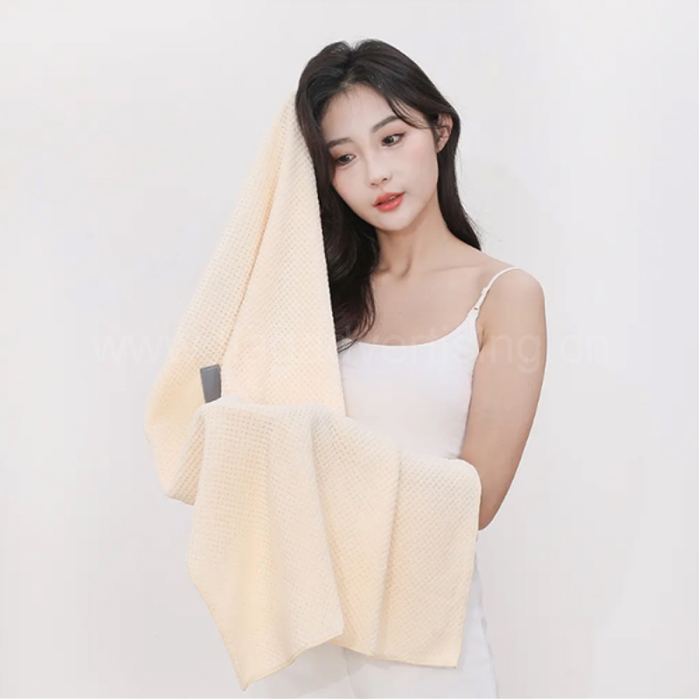 Large Microfiber Hair Towel Wrap – Quick Dry Turban for Long & Curly Hair