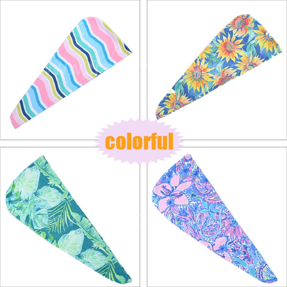 Personalized Microfiber Hair Towel – Super Absorbent Turban Wrap for Fast Drying