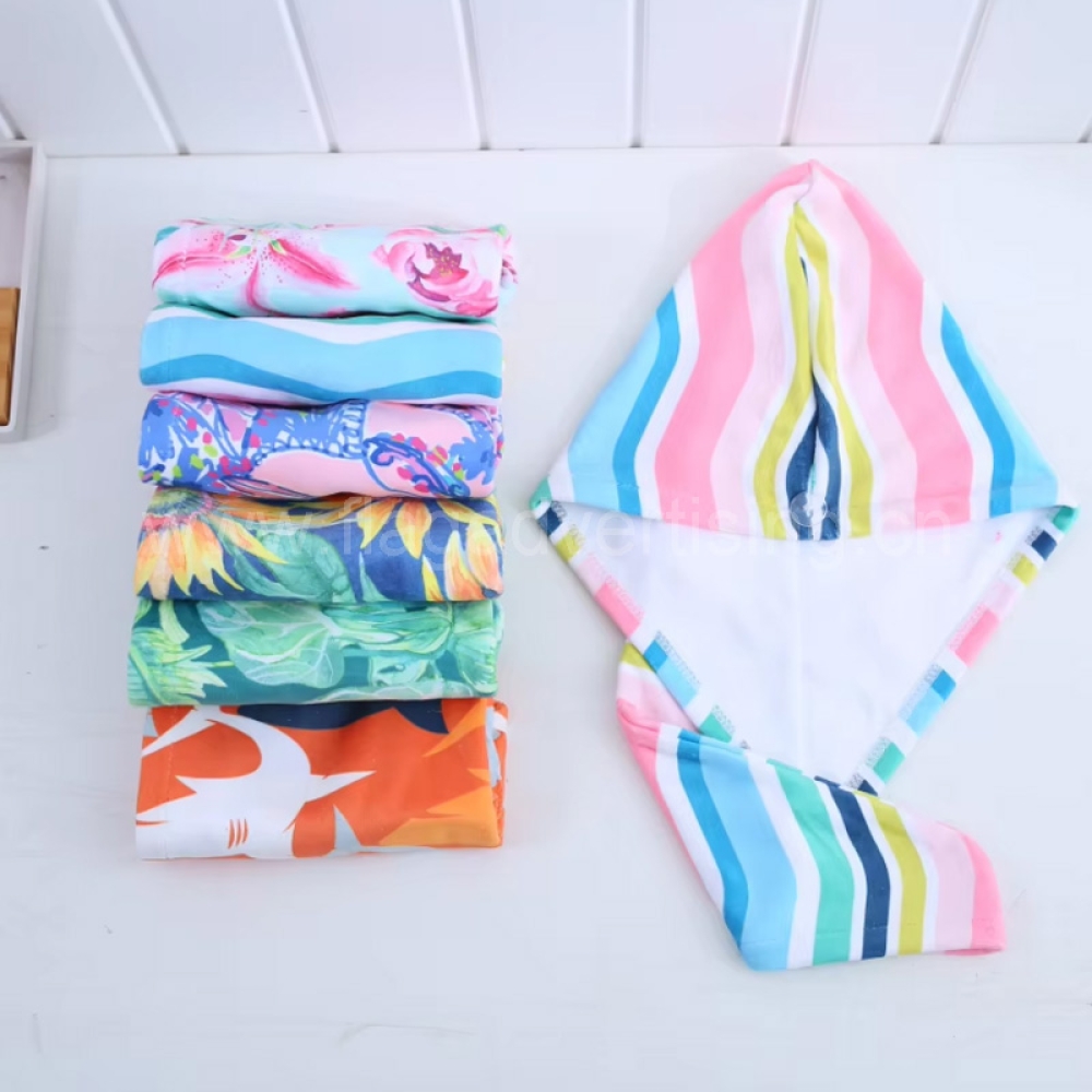 Personalized Microfiber Hair Towel – Super Absorbent Turban Wrap for Fast Drying
