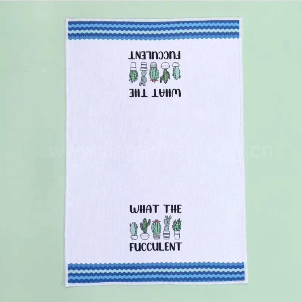 Reusable Microfiber Kitchen Towels – Eco-Friendly Cleaning Cloths & Tea Towels for Home Use