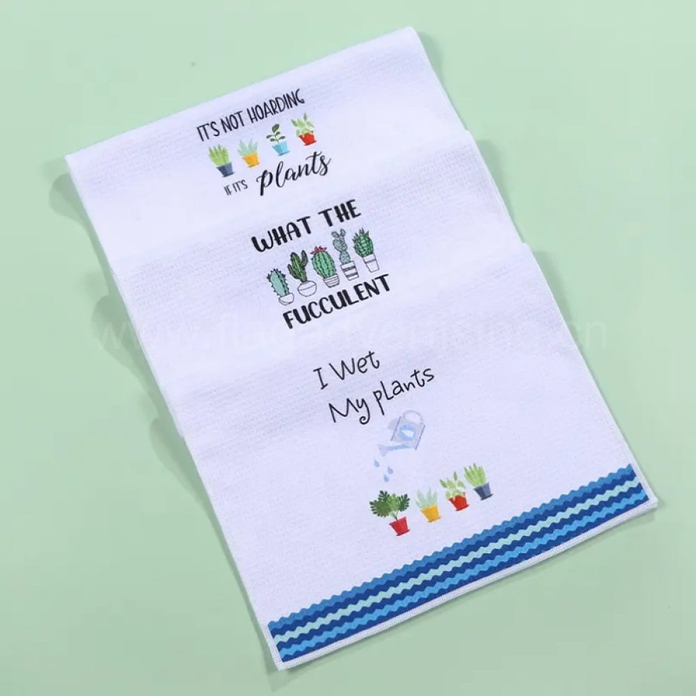 Reusable Microfiber Kitchen Towels – Eco-Friendly Cleaning Cloths & Tea Towels for Home Use