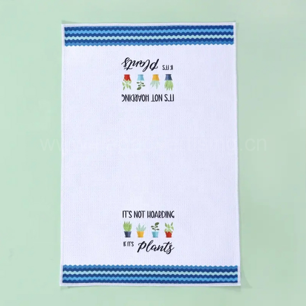 Reusable Microfiber Kitchen Towels – Eco-Friendly Cleaning Cloths & Tea Towels for Home Use