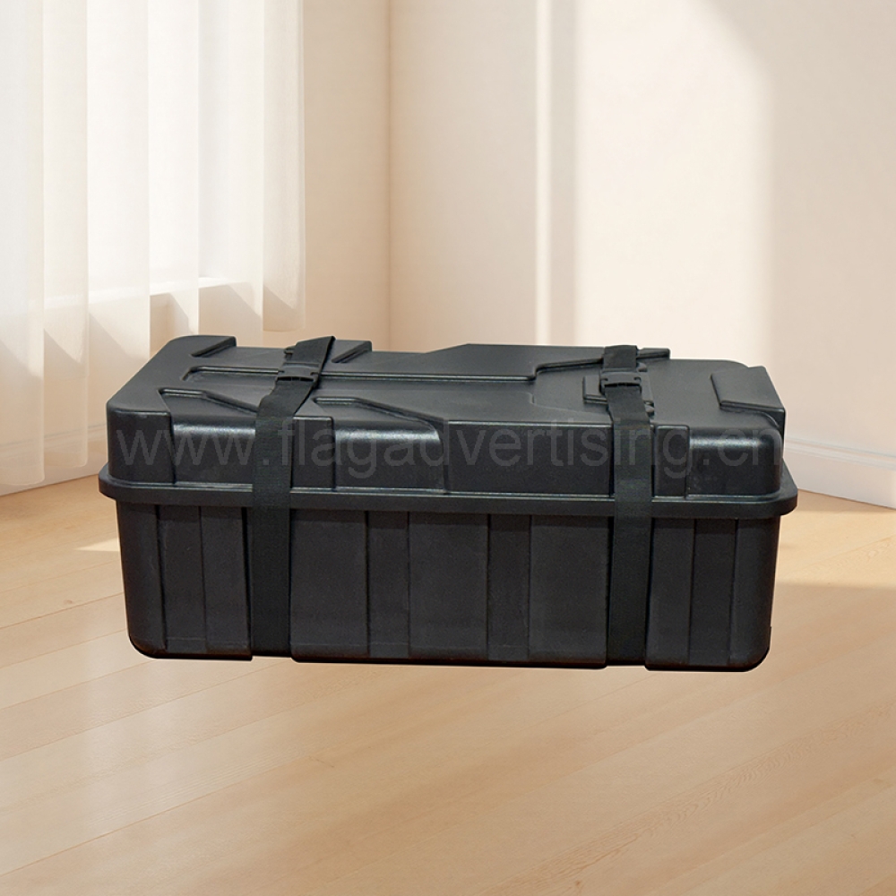 Hard trolley case and counter - Shipping and Storage case
