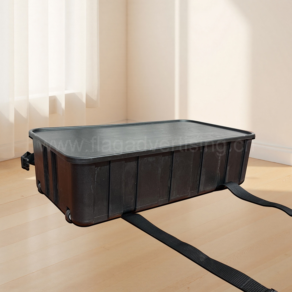 Hard trolley case and counter - Shipping and Storage case