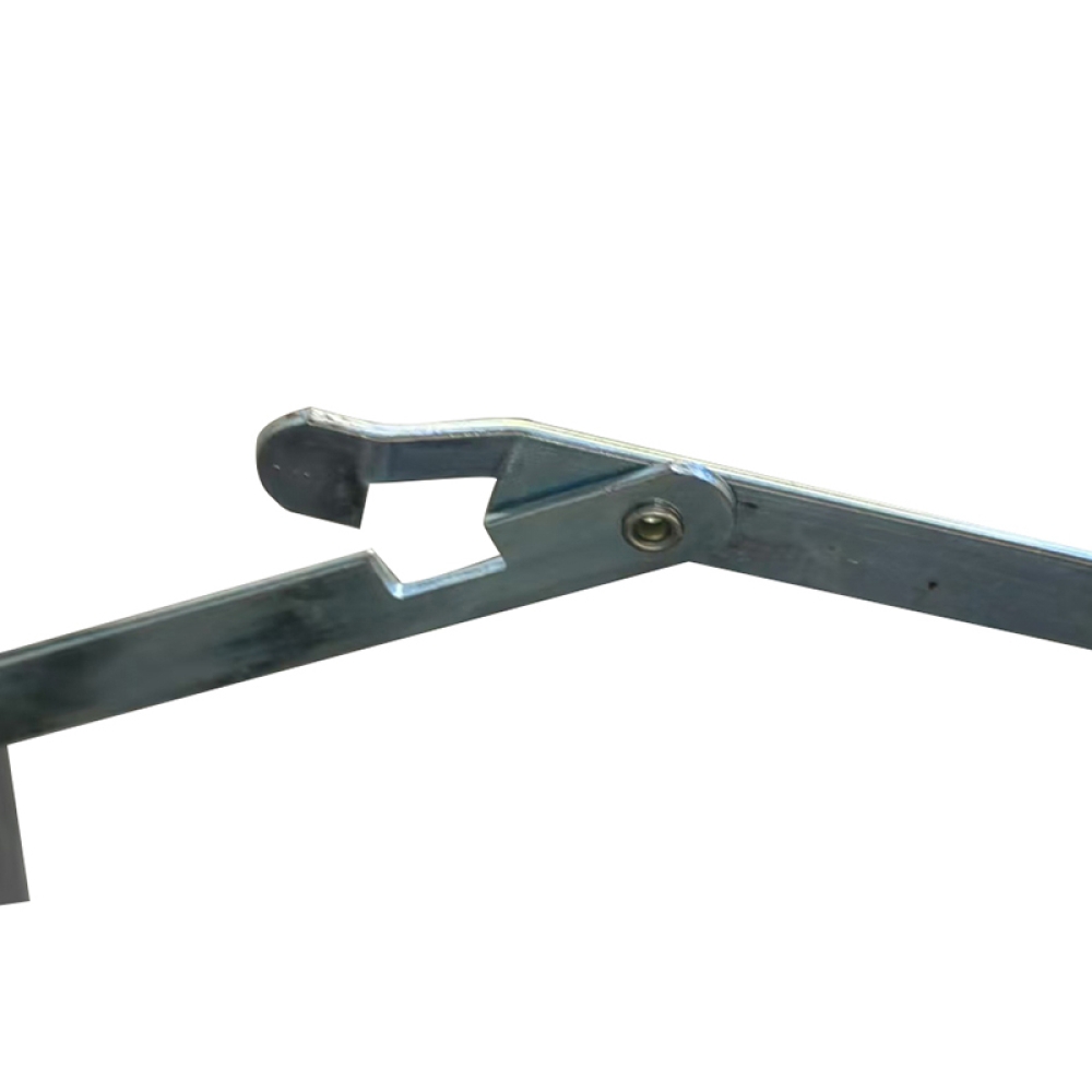 Heavy Duty Metal A-Frame Sidewalk Sign – Double-Sided Folding Sandwich Board with Handle for Outdoor Street Advertising