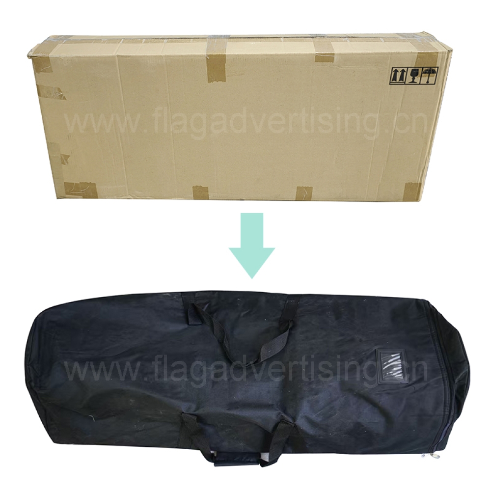 Portable Foldable Trade Show Counter – Lightweight Pop Up Promotion Table for Exhibitions and Events