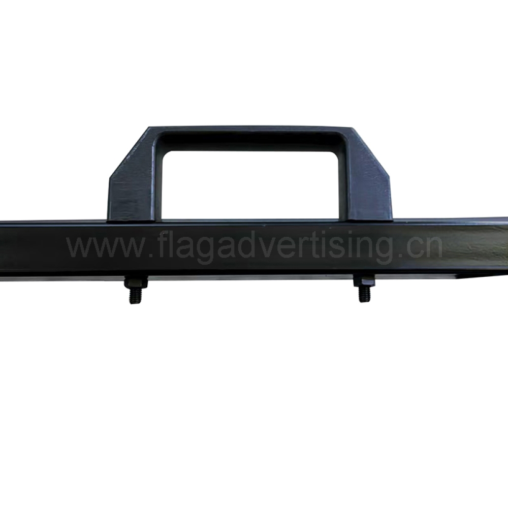 Heavy Duty Metal A-Frame Sidewalk Sign with Wheels – Double-Sided Folding Sandwich Board with Handle for Outdoor Street Advertising