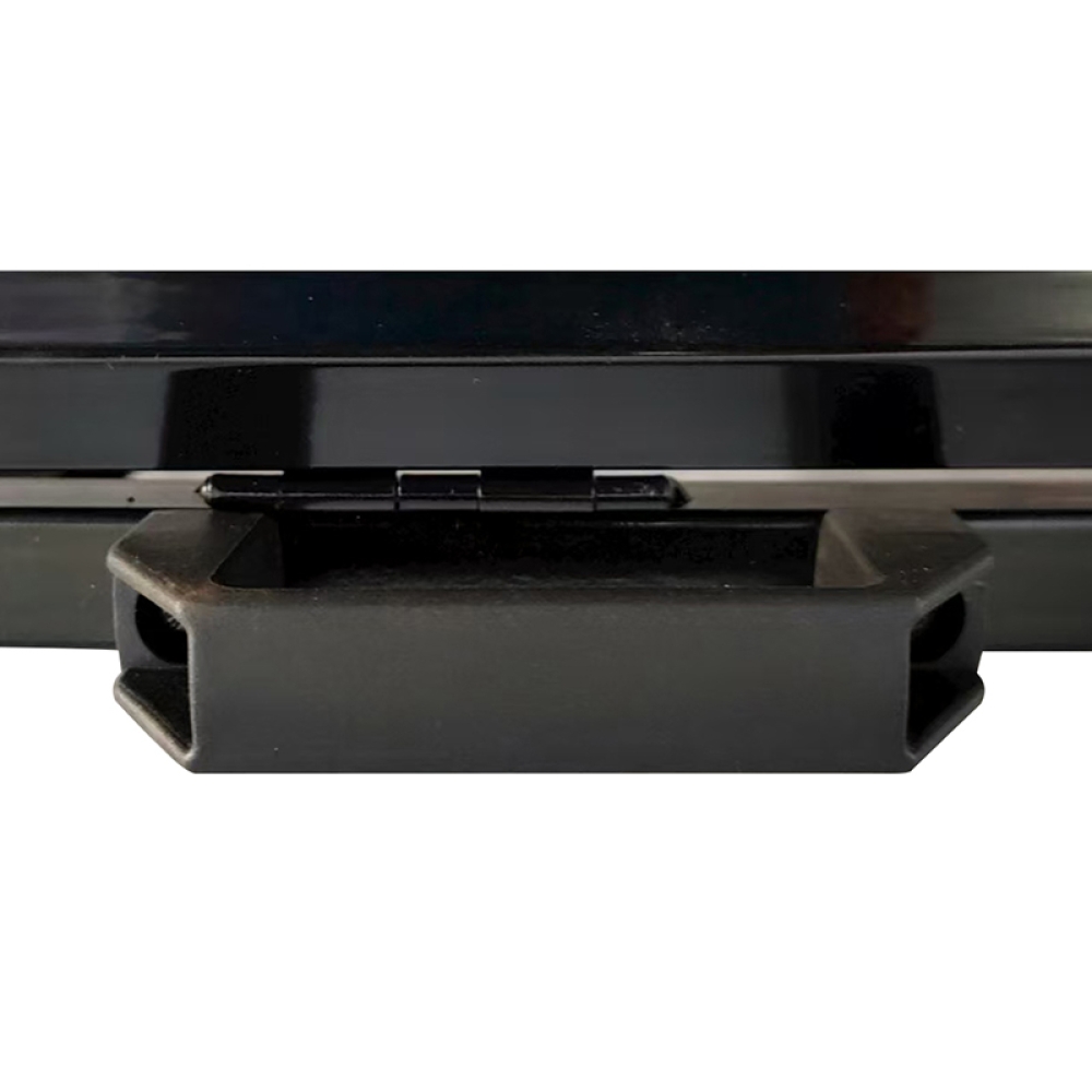 Heavy Duty Metal A-Frame Sidewalk Sign – Double-Sided Folding Sandwich Board with Handle for Outdoor Street Advertising