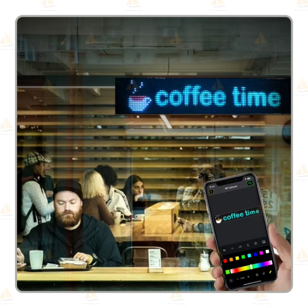 Smart LED Matrix Panels | APP Control Custom LED Display | IP65 Waterproof Digital Signage