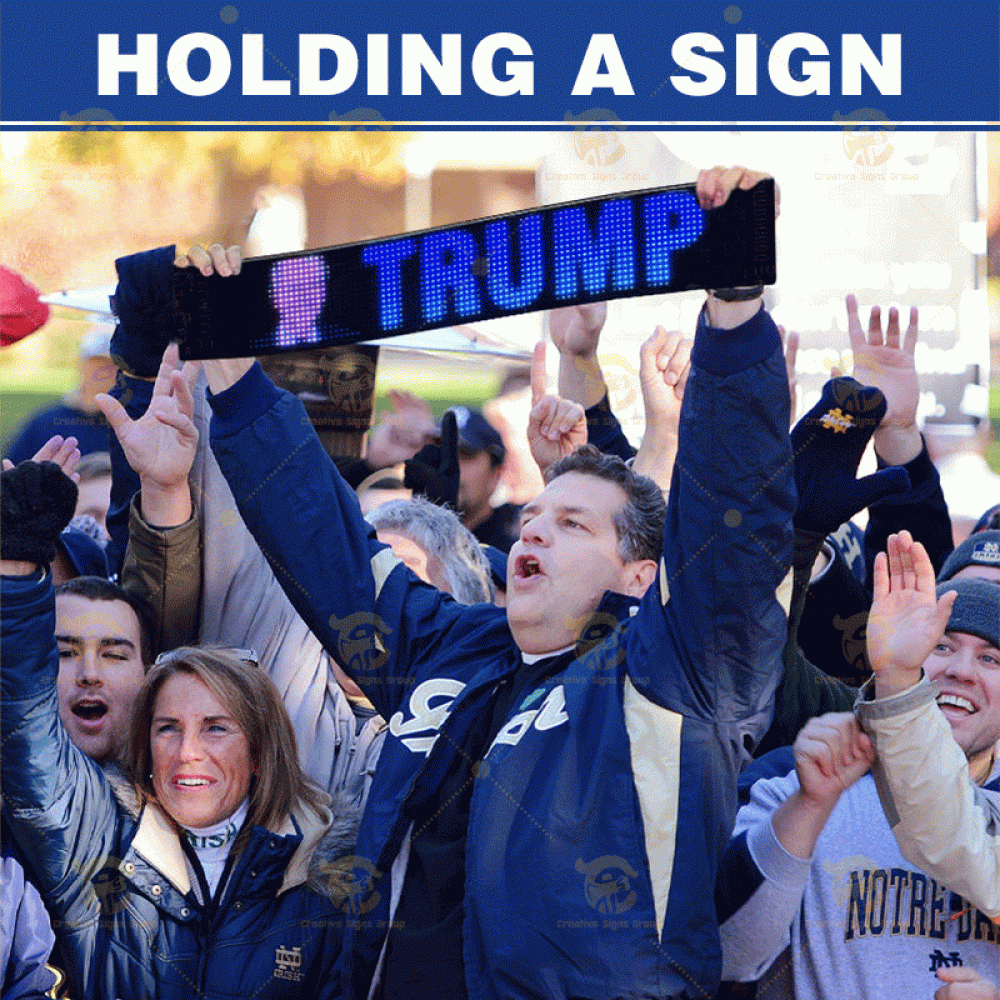 1696Plus LED Matrix Panel – APP Controlled Outdoor 5V Display | DIY Text, Animation & Image Sign for Car & Advertising