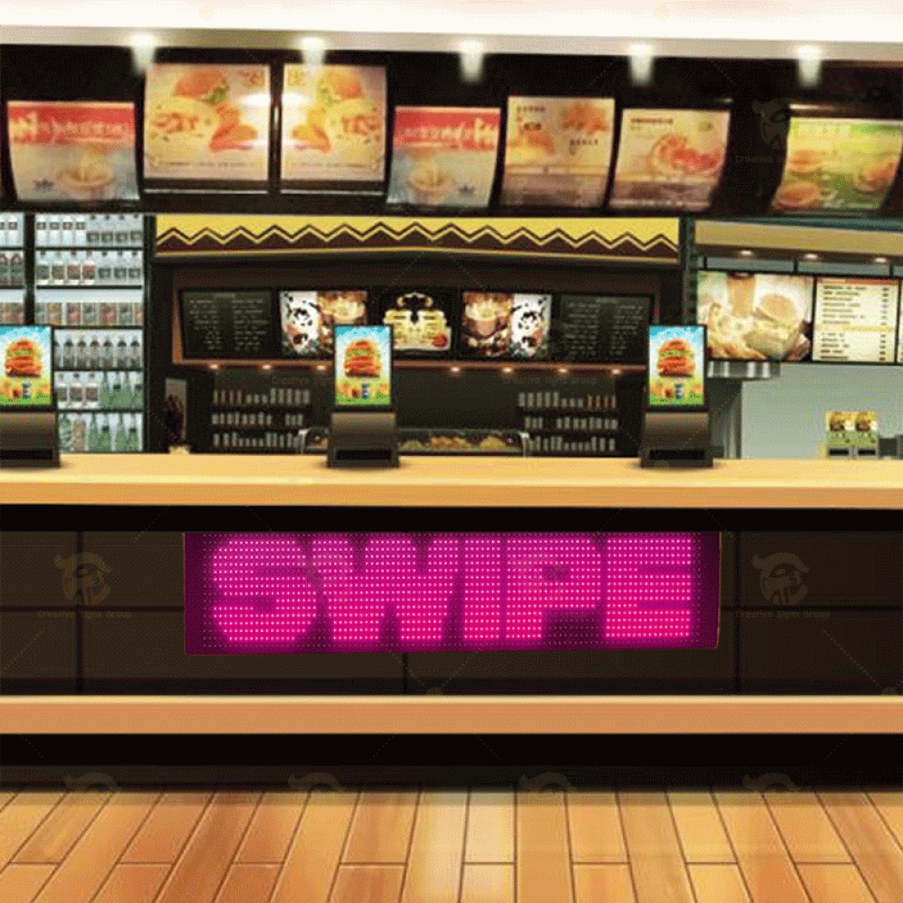 1696Plus LED Matrix Panel – APP Controlled Outdoor 5V Display | DIY Text, Animation & Image Sign for Car & Advertising