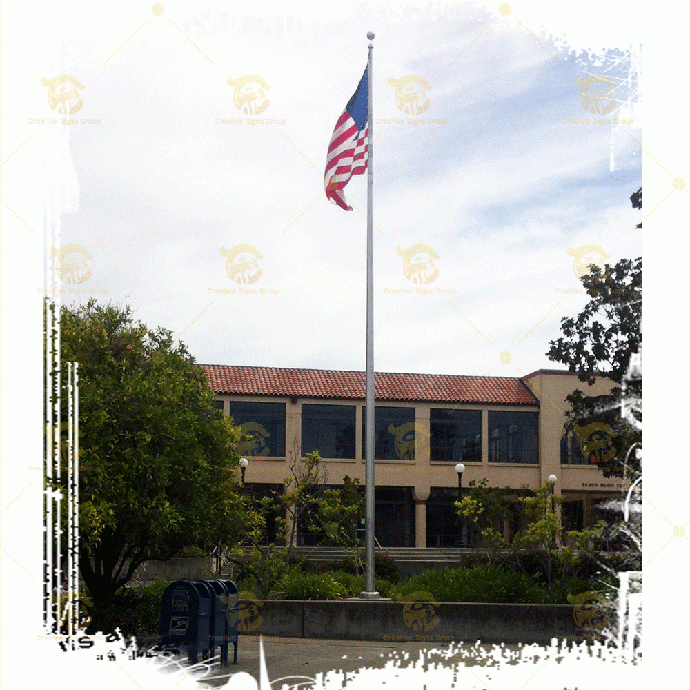 Aluminium Taper Flagpole – Durable, Lightweight & Modern Outdoor Flagpole Solution