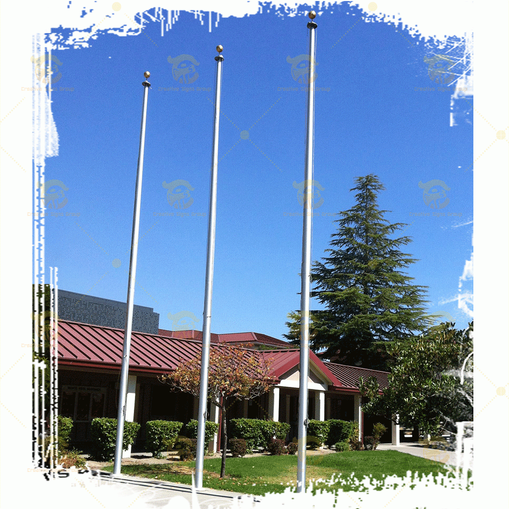 Aluminium Taper Flagpole – Durable, Lightweight & Modern Outdoor Flagpole Solution