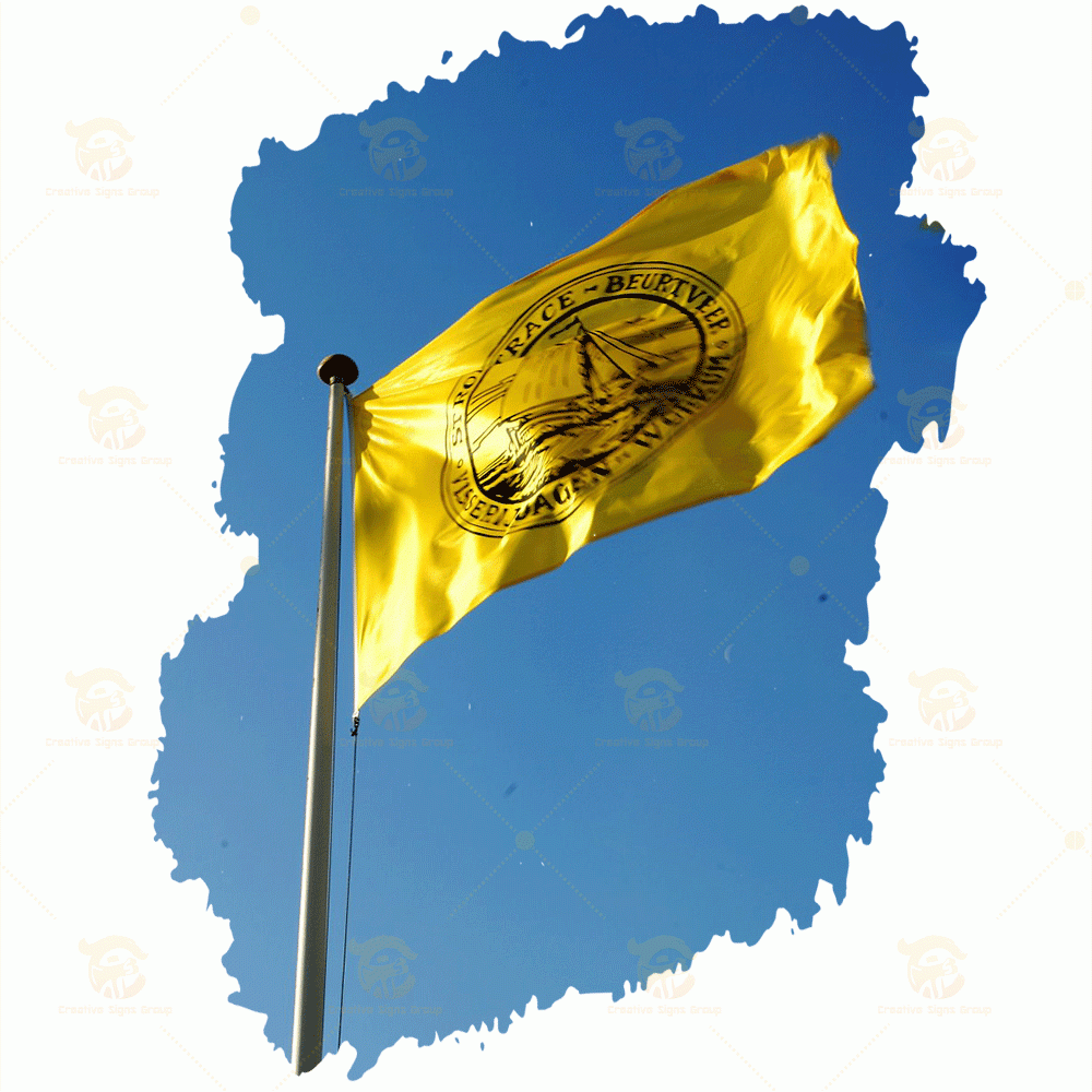 External Type Flagpole – Classic External Halyard System for Outdoor Flag Display