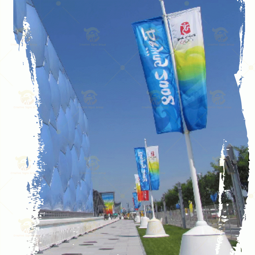 Glass Fiber Flagpole – Strong, Lightweight & Built for Harsh