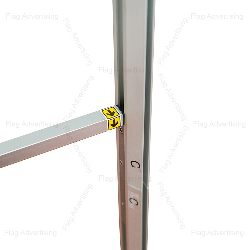 Ultra Slim 40mm Wrinkle free SEG Banner Stand