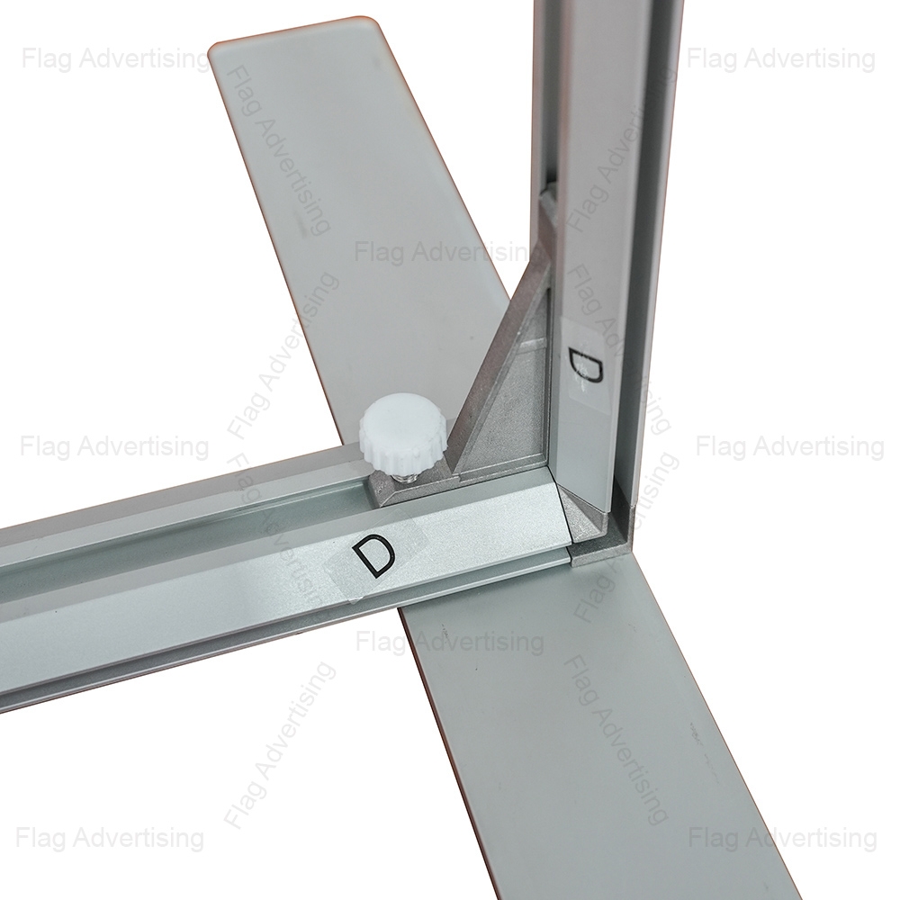 Ultra Slim 40mm Wrinkle free SEG Banner Stand