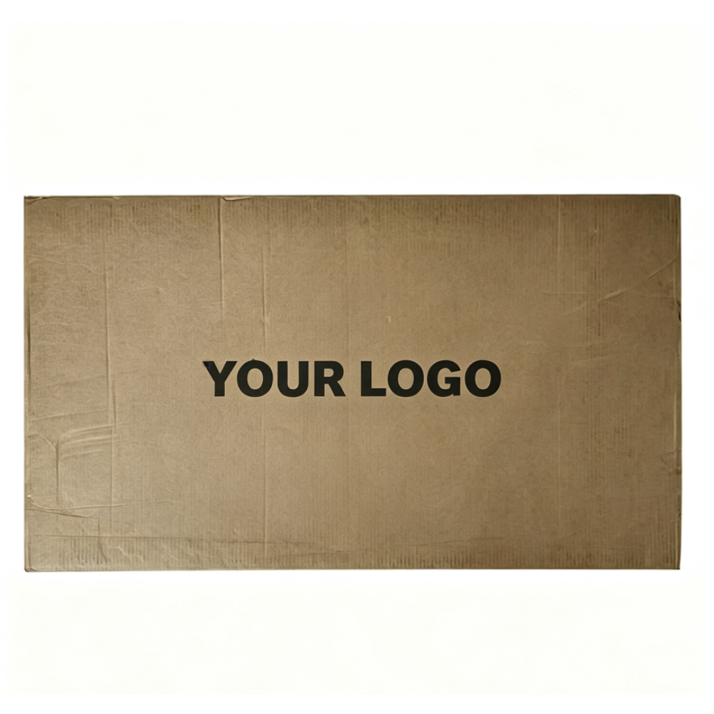 Heavy Duty Metal A-Frame Sidewalk Sign with Wheels – Double-Sided Folding Sandwich Board with Handle for Outdoor Street Advertising