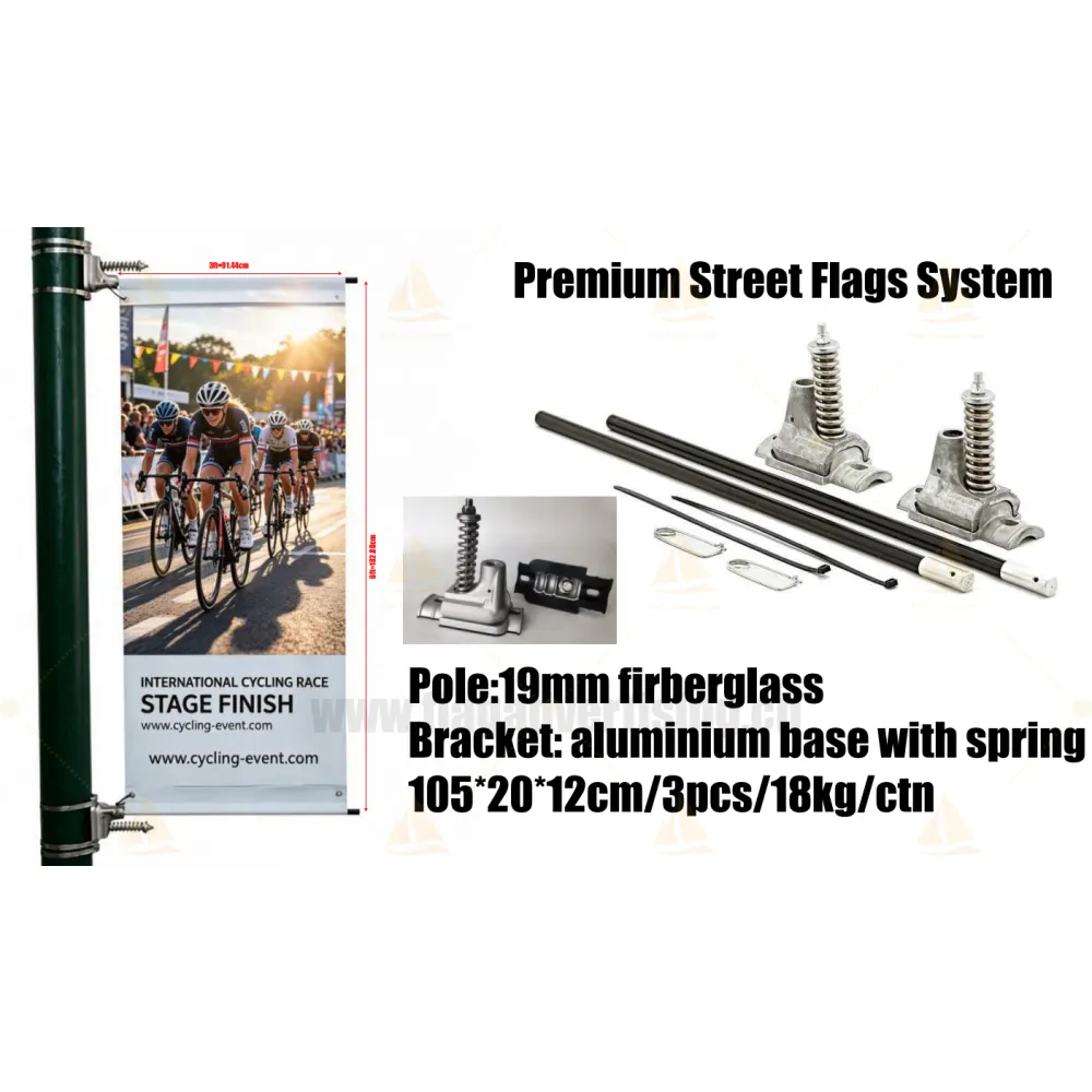 Street Pole Flags