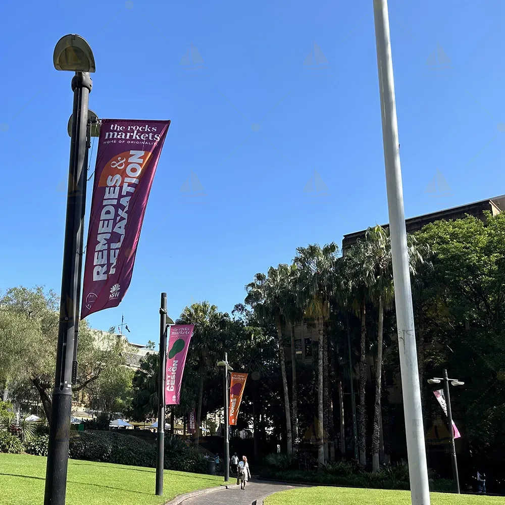 Street Pole Flags