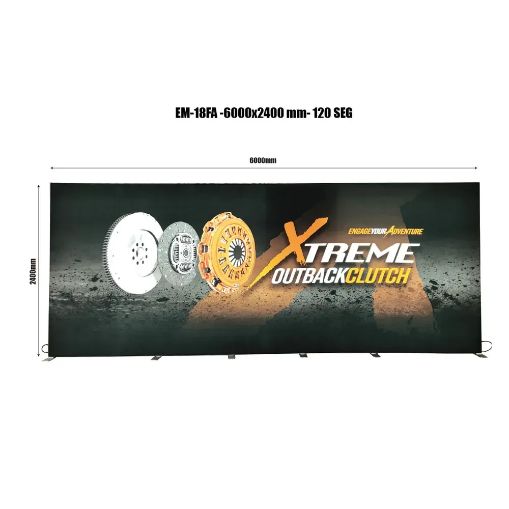 6m x 2.4m Portable SEG Lightbox