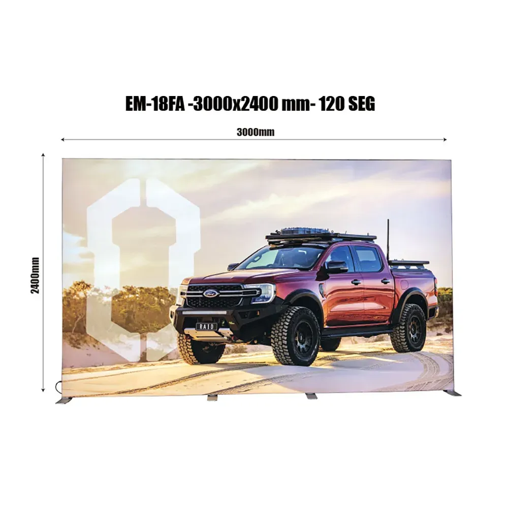 3m x 2.4m Portable SEG Lightbox