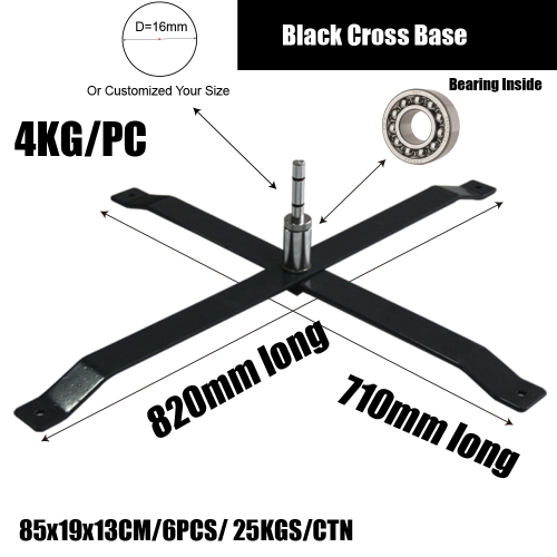 Black Cross Base