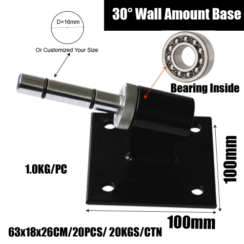 30° Wall Amount Base