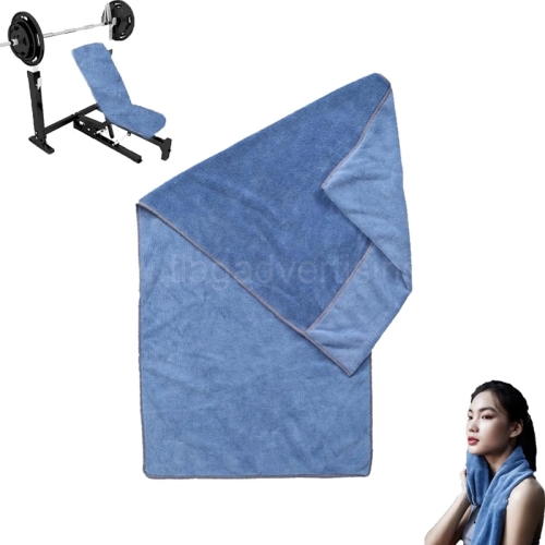 Soft & Lightweight 95x42cm Fitness Towel with Zipper Pocket – Compact Gym Towel for Men & Women